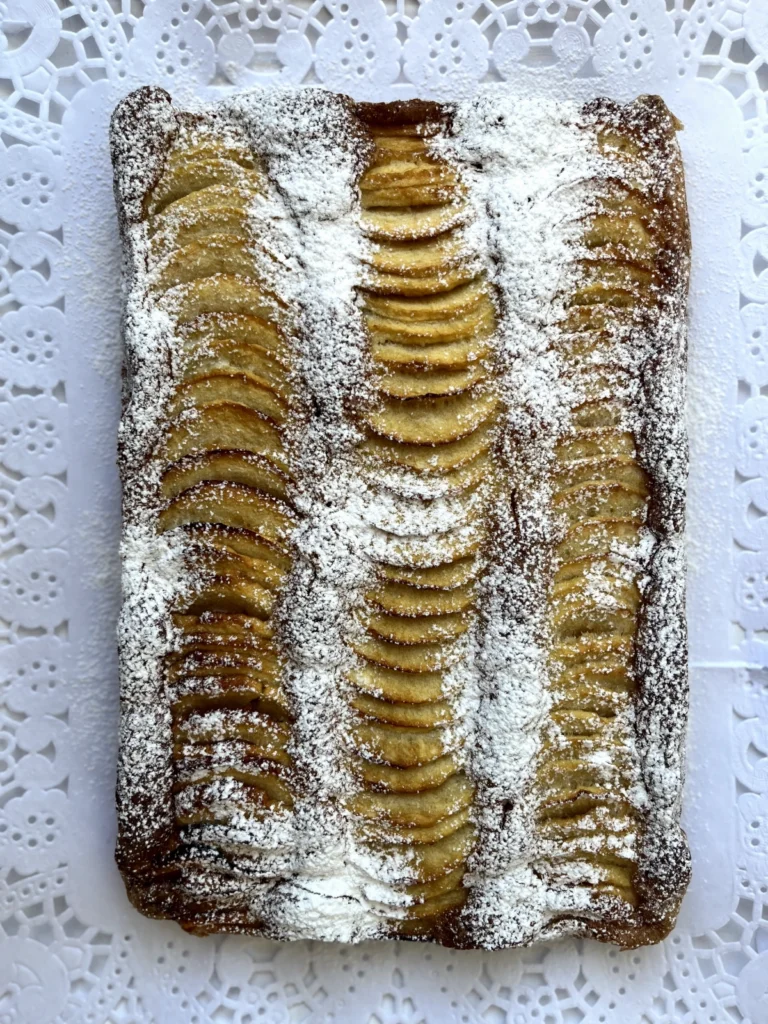 receta pastel de manzana