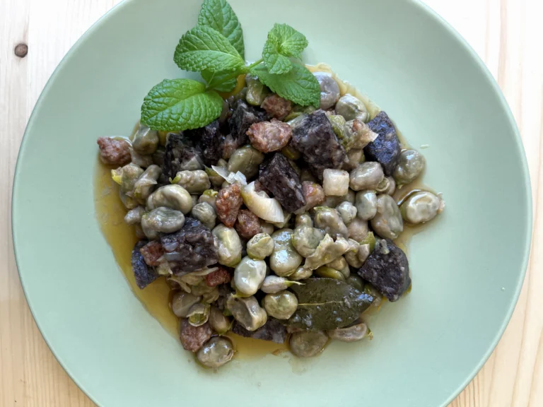 receta habas a la catalana